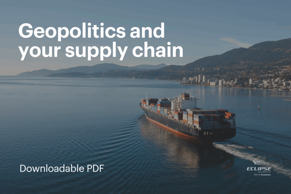 How Geopolitics Affects Supply Chain PDF Eclipse Automation