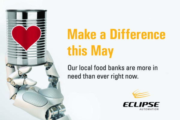May Food Drive at Eclipse Automation