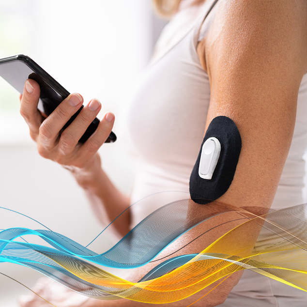 Medical device continuous blood glucose monitor