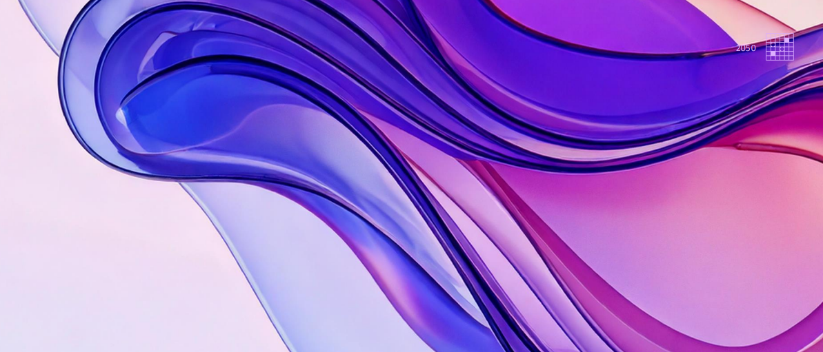 Decorative purple graphic