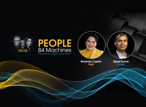 Headshots of Ujjwal Kumar and Amanda Cupido